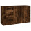 VidaXL (smoked oak) vidaXL Sideboard Engineered Wood Storage Cupboard Organiser Multi Colours 1