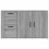 VidaXL (grey sonoma) vidaXL Sideboard Engineered Wood Storage Cupboard Organiser Multi Colours 6