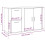 VidaXL (smoked oak) vidaXL Sideboard Engineered Wood Storage Cupboard Organiser Multi Colours 4