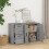 VidaXL (grey sonoma) vidaXL Sideboard Engineered Wood Storage Cupboard Organiser Multi Colours 3
