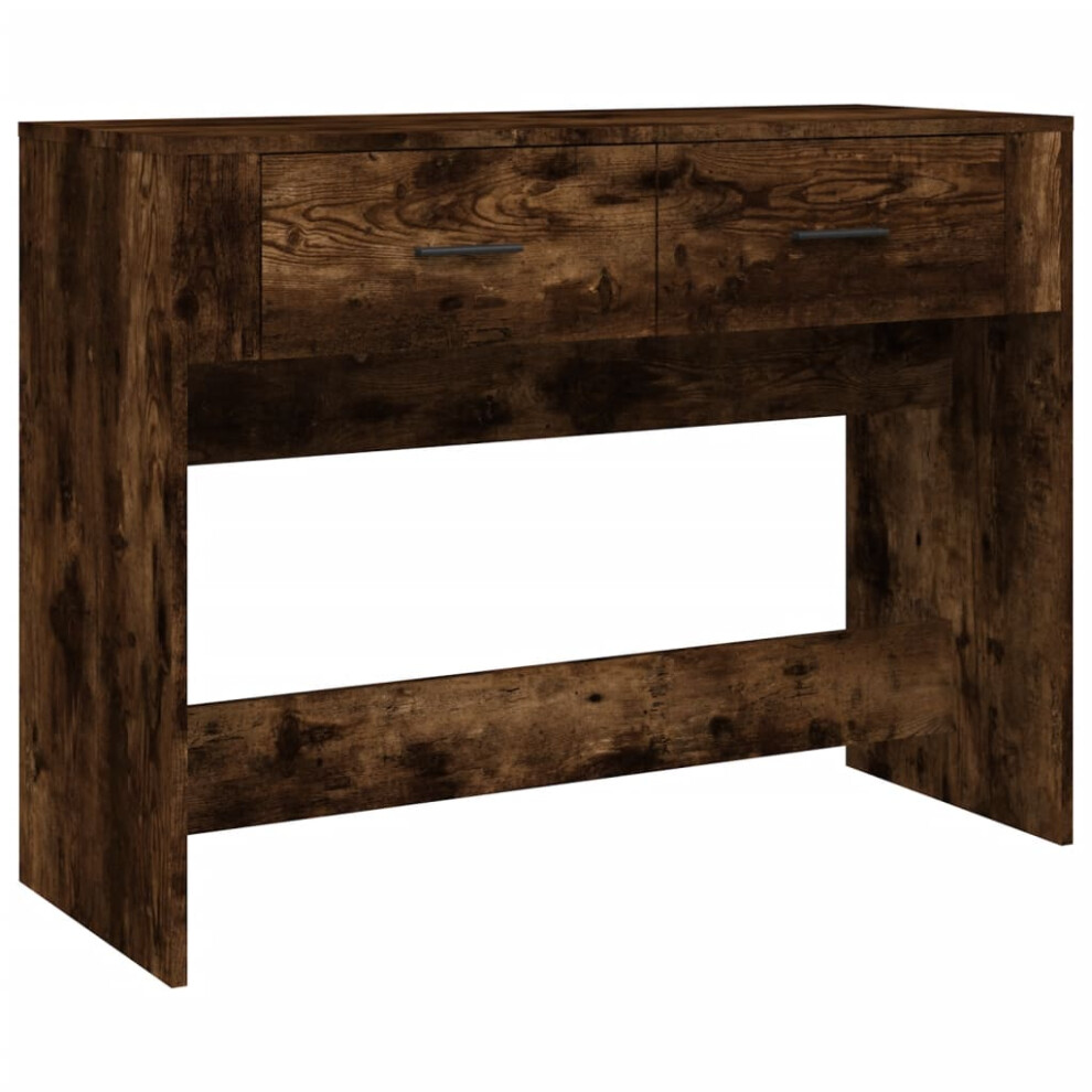 Vidaxl (Smoked Oak) Console Table Engineered Wood End Accent Side Sofa Table Multi Colours