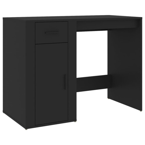 VidaXL (black) vidaXL Desk Office Table Computer Desk Study Working Table Engineered Wood