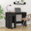 VidaXL (black) vidaXL Desk Office Table Computer Desk Study Working Table Engineered Wood 3