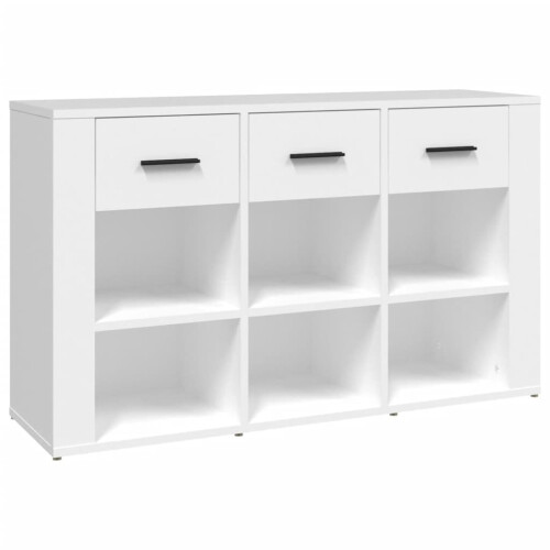 VidaXL (white) vidaXL Sideboard Engineered Wood Storage Cupboard Organiser Multi Colours
