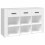VidaXL (white) vidaXL Sideboard Engineered Wood Storage Cupboard Organiser Multi Colours 2