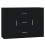 VidaXL (black) vidaXL Sideboard Storage Cabinet Cupboard Highboard Cabinet Engineered Wood 1
