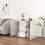 VidaXL vidaXL Sideboard Storage Cabinet Cupboard Highboard Cabinet Engineered Wood 3