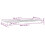VidaXL (white, 80 x 200 cm) vidaXL Solid Wood Pine Bed Frame Wooden Bed Base Multi Colours Multi Sizes 4