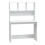 VidaXL (white) vidaXL Desk with Shelves Standing Desk Study Writing Table Engineered Wood 2