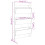 VidaXL (black pine) vidaXL Wall Planter 3-Tier Hanging Planter Wall Flower Pot Solid Wood Pine 9