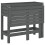 VidaXL (grey pine) vidaXL Garden Planter with Folding Tabletop Patio Flower Pot Solid Wood Pine 8