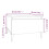 VidaXL (high gloss white, 2 pcs) vidaXL 1/2x Side Table Engineered Wood End Centre Side Table Multi Colours 11
