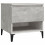 VidaXL (concrete grey, 2 pcs) vidaXL 1/2x Side Table White Engineered Wood Sofa Couch End Coffee Lamp Table 6