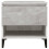 VidaXL (concrete grey, 2 pcs) vidaXL 1/2x Side Table White Engineered Wood Sofa Couch End Coffee Lamp Table 7