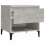 VidaXL (concrete grey, 2 pcs) vidaXL 1/2x Side Table White Engineered Wood Sofa Couch End Coffee Lamp Table 8