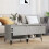 VidaXL (concrete grey, 2 pcs) vidaXL 1/2x Side Table White Engineered Wood Sofa Couch End Coffee Lamp Table 3