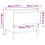 VidaXL (grey sonoma, 2 pcs) vidaXL 1/2x Side Table White Engineered Wood Sofa Couch End Coffee Lamp Table 11