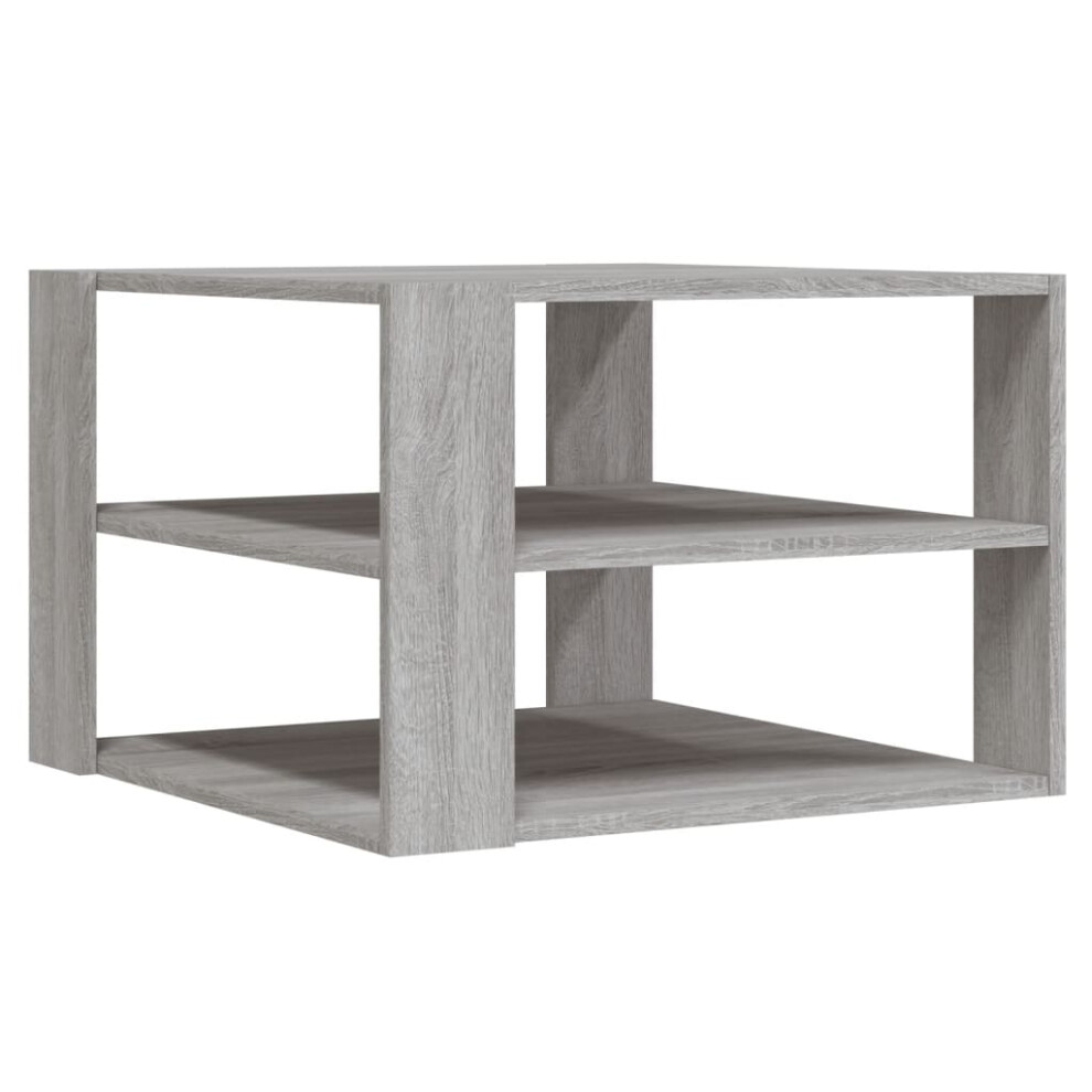 Vidaxl (Grey Sonoma) Coffee Table Side Table Sofa Table Telephone Table Engineered Wood