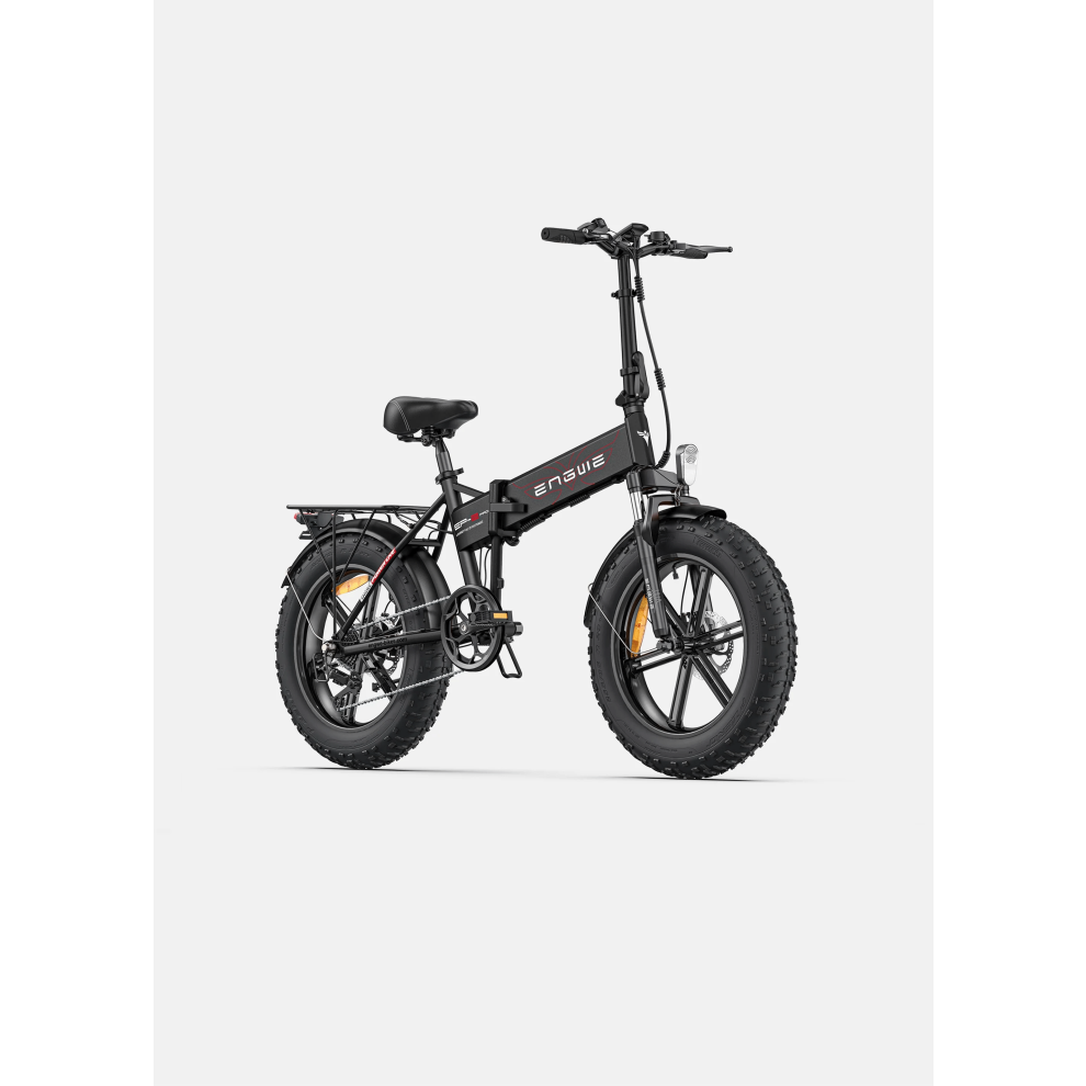 (Black) Electric Bike Engwe EP-2 Pro Fat Tire Bike 750w