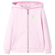 (pink, 116) Kids' Hooded Sweatshirt Pull Over Toddler Kids' Tops Children's Hoodie Jacket