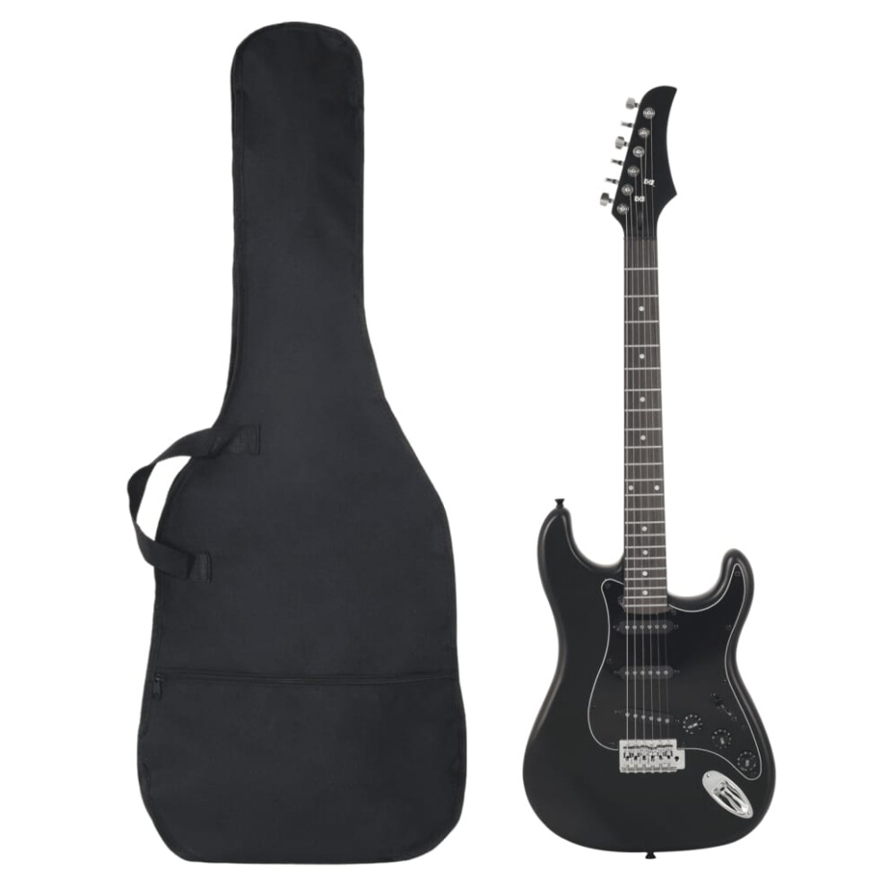 (black) vidaXL Electric Guitar for Beginner with Bag Starter Guitar Acoustic Guitar-image-OPC-PDNBPP8-NEW