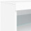 VidaXL (white) vidaXL Sideboard with LED Lights Cupboard Highboard Storage Buffet Cabinet 10