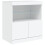 VidaXL (white) vidaXL Sideboard with LED Lights Cupboard Highboard Storage Buffet Cabinet 3