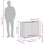 VidaXL vidaXL Gartenschrank Grau 83x45x76 cm Poly Rattan 4