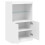 VidaXL (white) vidaXL Sideboard with LED Lights Cupboard Highboard Storage Buffet Cabinet 7