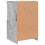 VidaXL (concrete grey) vidaXL Sideboard with LED Lights Cupboard Highboard Storage Buffet Cabinet 9