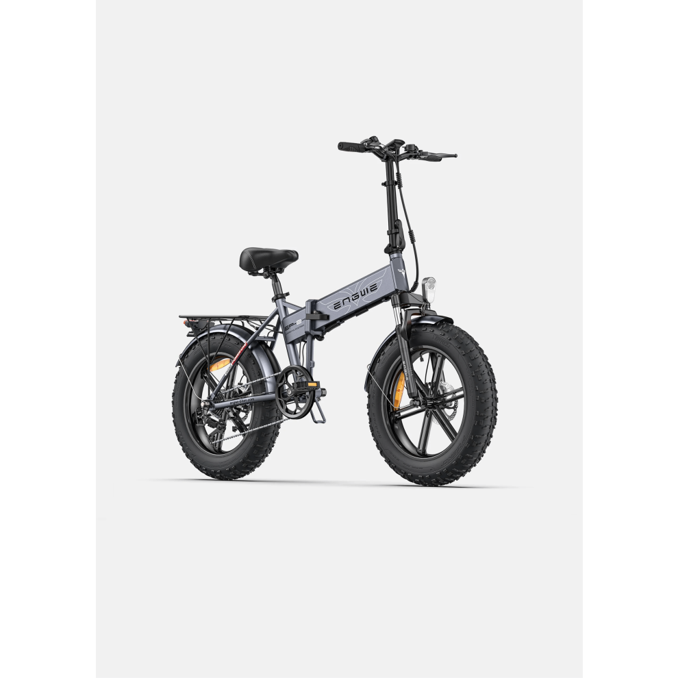 (Gray) Electric Bike Engwe EP-2 Pro Fat Tire Bike 750w