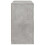 VidaXL (concrete grey) vidaXL Sideboard with LED Lights Cupboard Highboard Storage Buffet Cabinet 8