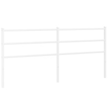 (white, 180 cm) vidaXL Metal Headboard Bedroom Home Decorative Bed Header Metal Bed Headboard