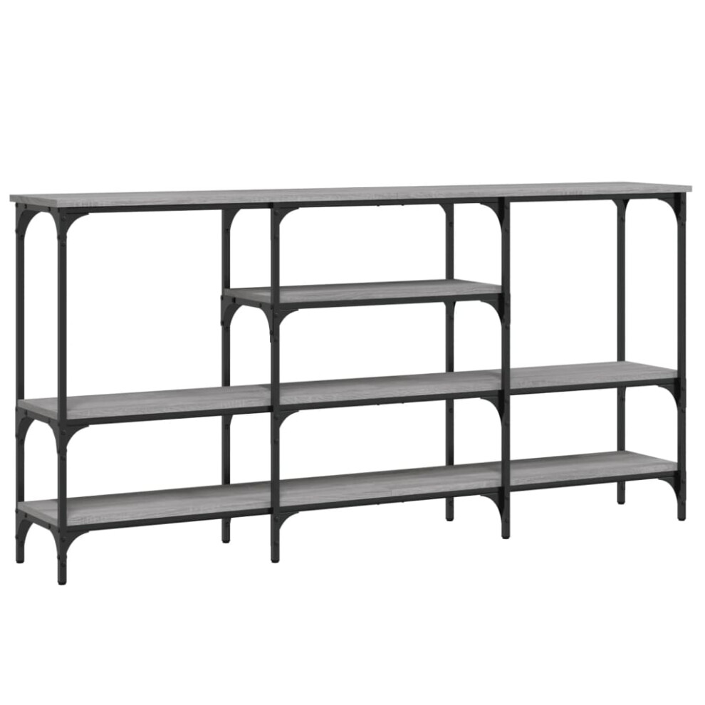 Vidaxl ( Sonoma) Console Table Living Room End Table Tea Accent Table Engineered Wood Grey