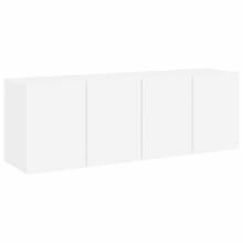 (white, 60 x 30 x 41 cm/ 2 pcs) vidaXL TV Cabinets Wall-mounted Floating TV Unit Floating Shelves TV Stand