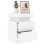 VidaXL (white, 1 pcs) vidaXL Bedside Cabinets with LED Lights Nightstand Bed Cabinet Side Table 5