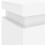 VidaXL (white, 1 pcs) vidaXL Bedside Cabinets with LED Lights Nightstand Bed Cabinet Side Table 11