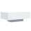 VidaXL (white, 85 x 55 x 31 cm) vidaXL Coffee Table with LED Lights Hallway Tea Side End Table Sofa Table 3