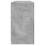 VidaXL vidaXL Sideboard with LED Lights Cupboard Highboard Side Cabinet Concrete Grey 7