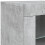VidaXL vidaXL Sideboard with LED Lights Cupboard Highboard Side Cabinet Concrete Grey 11