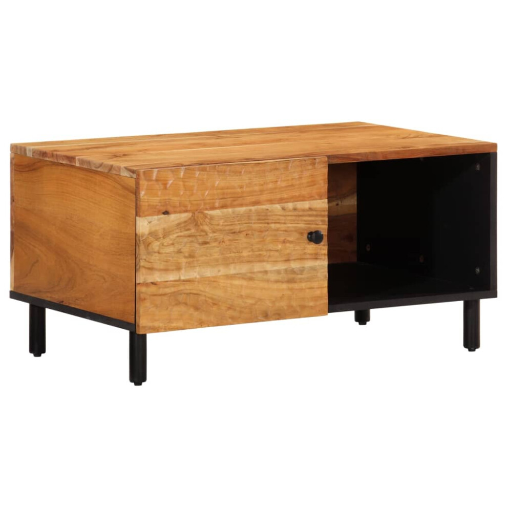 Vidaxl Coffee Table Hallway Tea Side End Table Sofa Table Solid Wood Acacia Brown