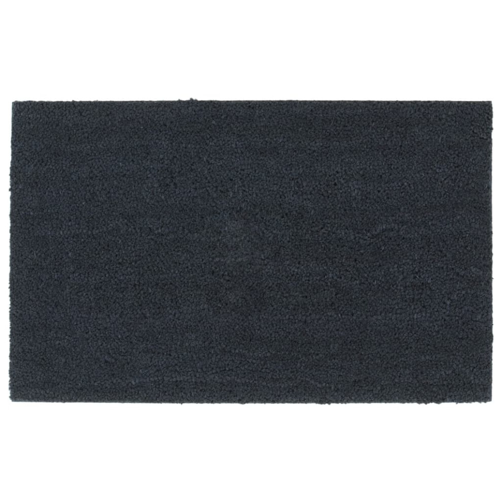Vidaxl Door Mat Floor Mat Indoor Entrance Mat Doormat Dark Grey Tufted Coir