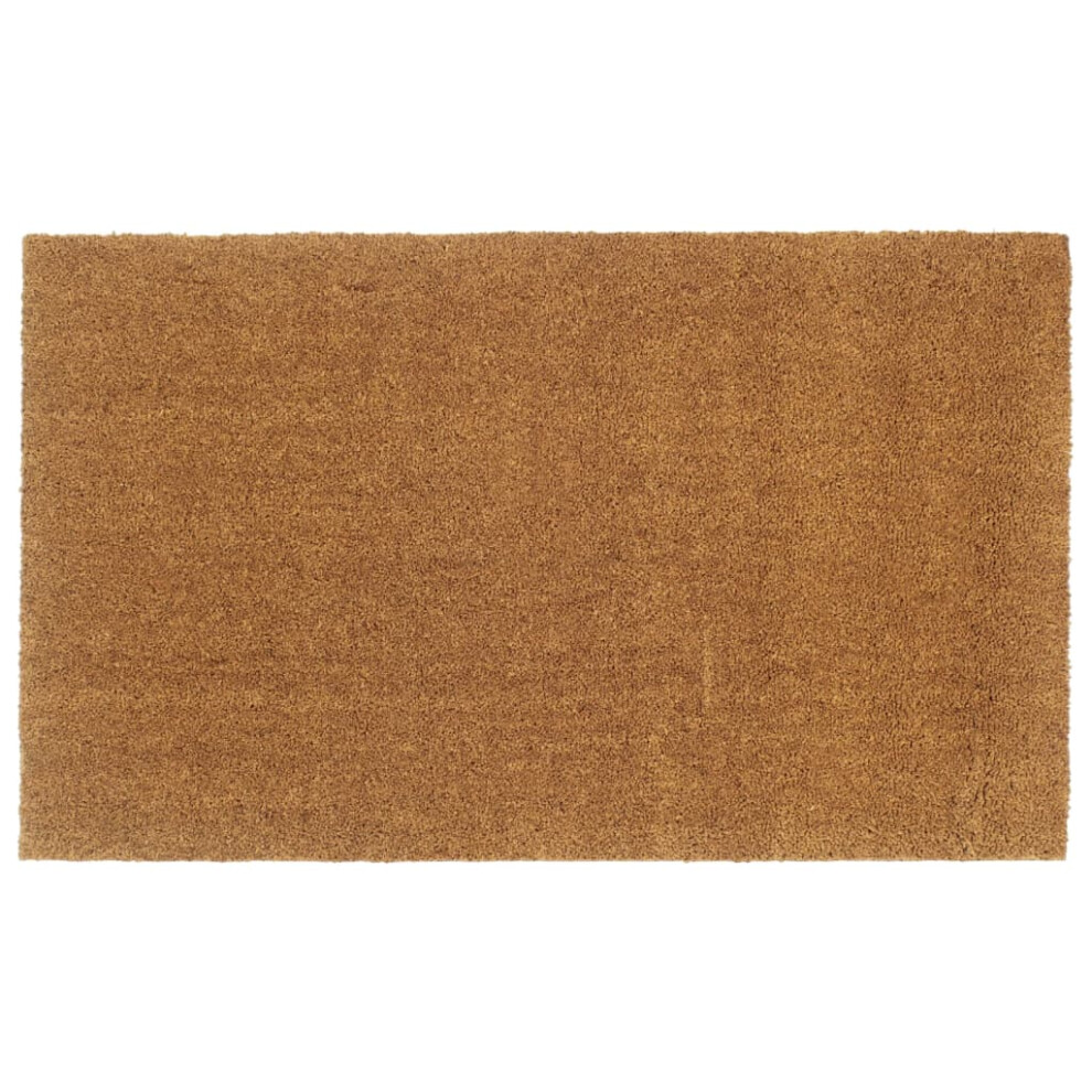 vidaXL Door Mat Floor Mat Indoor Entrance Mat Rug Doormat Natural Tufted Coir