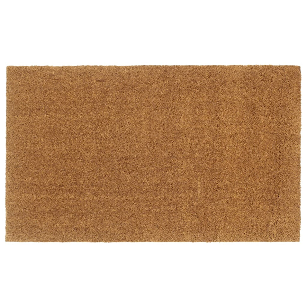 vidaXL Door Mat Floor Mat Indoor Entrance Mat Rug Doormat Natural Tufted Coir