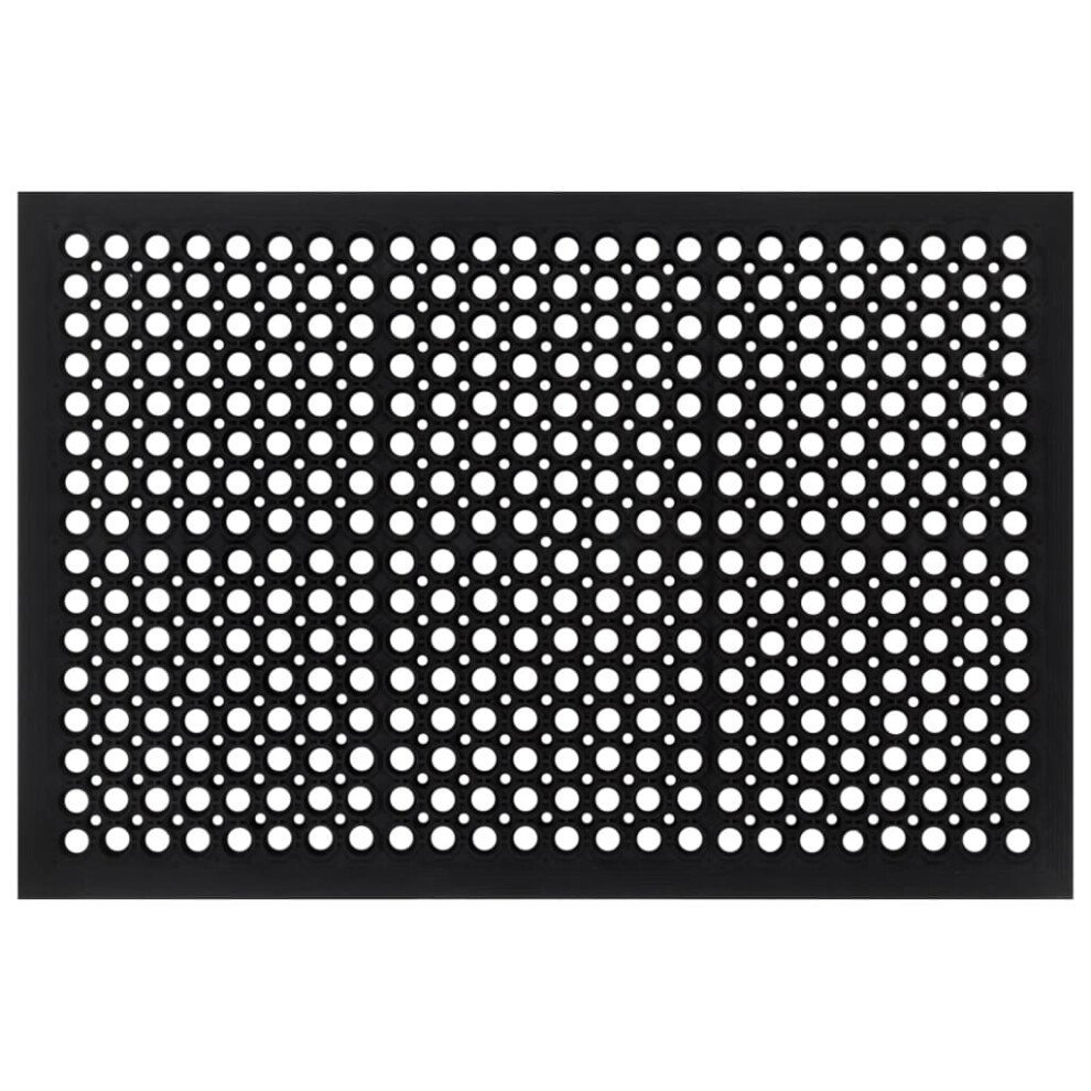 Vidaxl Door Mat Floor Mat Indoor Entrance Mat Rug Doormat Rectangular Rubber