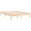 VidaXL vidaXL Bed Frame Bed Base Platform Bed with Headboard Small Double Solid Wood 9
