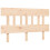 VidaXL vidaXL Bed Frame Bed Base Platform Bed with Headboard Small Double Solid Wood 8