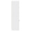 VidaXL vidaXL Bookcase with Doors Bookshelf Cabinet Highboard White Engineered Wood 8
