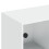 VidaXL vidaXL Bookcase with Doors Bookshelf Cabinet Highboard White Engineered Wood 10