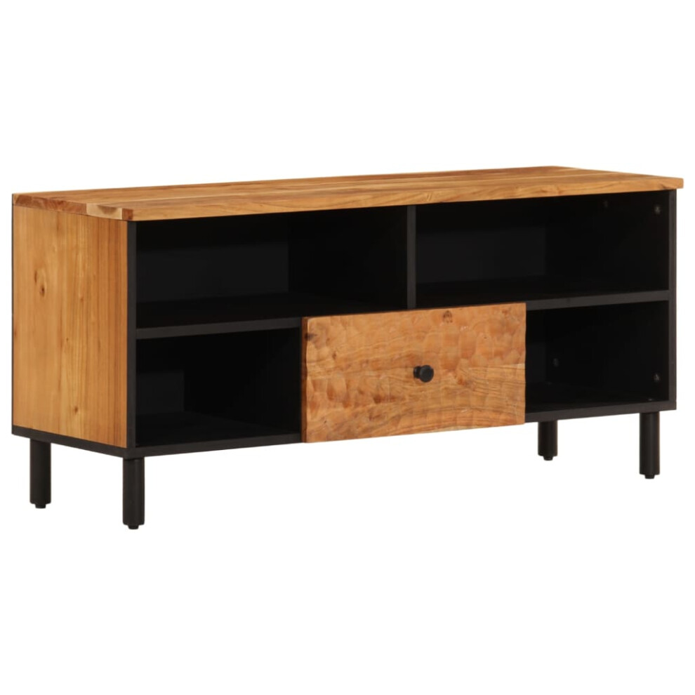 Vidaxl Tv Cabinet Tv Stand Entertainment Centre Tv Unit Solid Wood Acacia